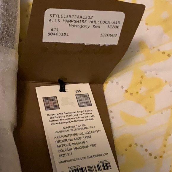 NWT Burberry Hampshire crossbody. - Picture 6 of 7